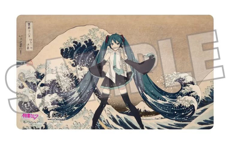葛飾北斎の歴史的な名画と世界の「バーチャルシンガー」初音ミクと歴史的コラボレーション 画像 12