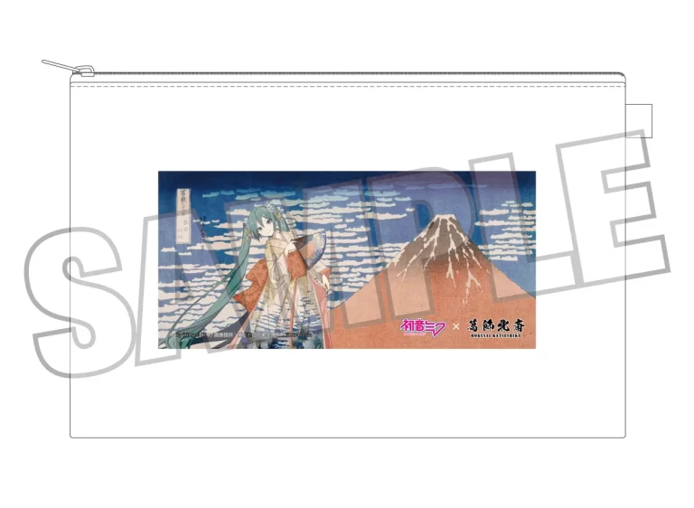 葛飾北斎の歴史的な名画と世界の「バーチャルシンガー」初音ミクと歴史的コラボレーション 画像 13