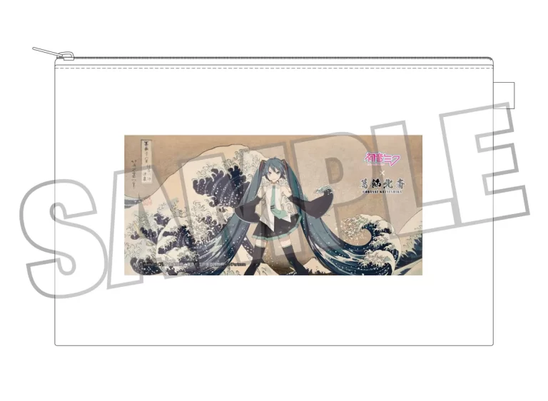 葛飾北斎の歴史的な名画と世界の「バーチャルシンガー」初音ミクと歴史的コラボレーション 画像 14