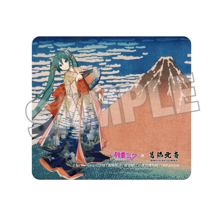 葛飾北斎の歴史的な名画と世界の「バーチャルシンガー」初音ミクと歴史的コラボレーション 画像 15