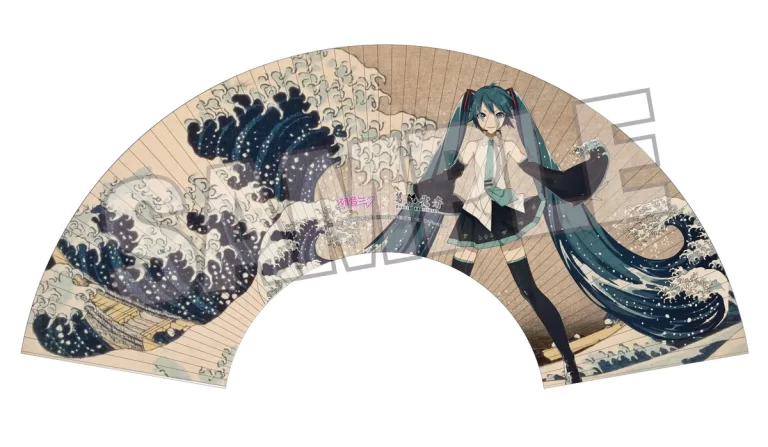 葛飾北斎の歴史的な名画と世界の「バーチャルシンガー」初音ミクと歴史的コラボレーション 画像 19