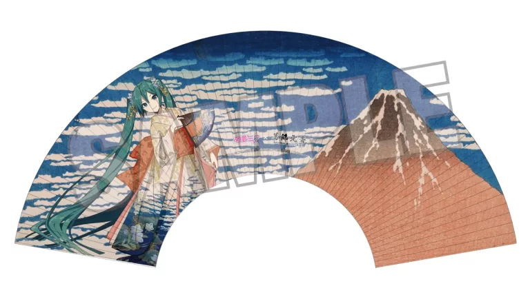 葛飾北斎の歴史的な名画と世界の「バーチャルシンガー」初音ミクと歴史的コラボレーション 画像 20